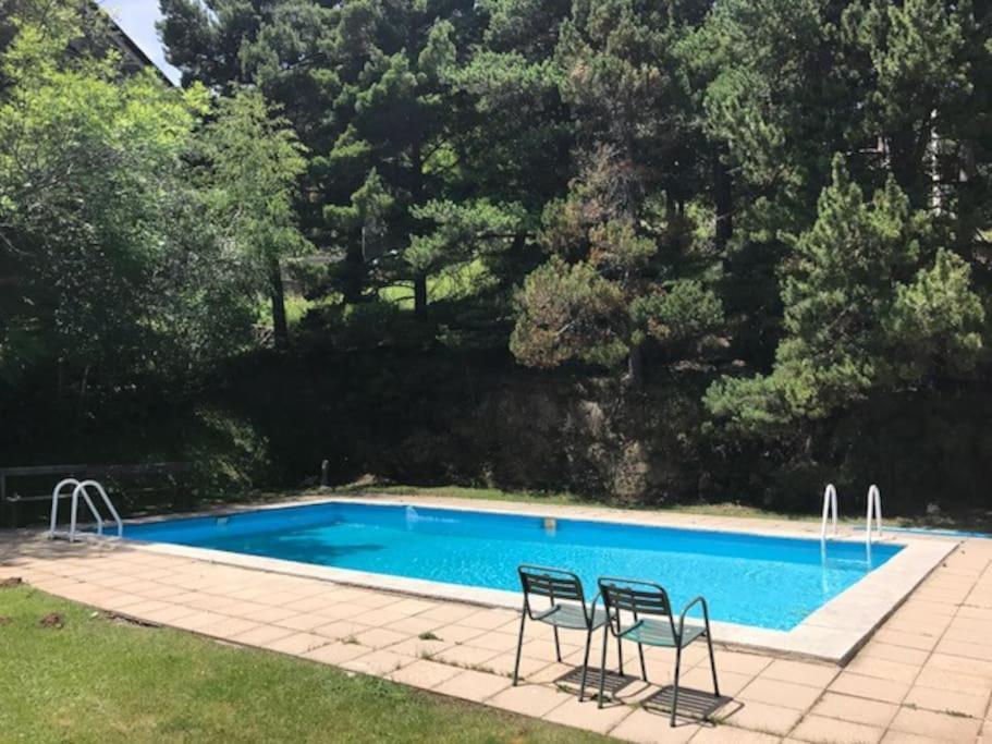 Apartamento Cerca Pista De Esqui La Molina Con Piscina Y Jardin Exterior photo